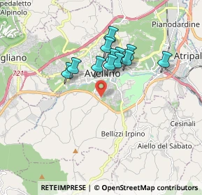 Mappa SS 7 bis, 83100 Avellino AV, Italia (1.47417)