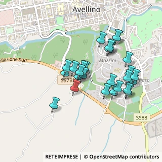 Mappa SS 7 bis, 83100 Avellino AV, Italia (0.41786)