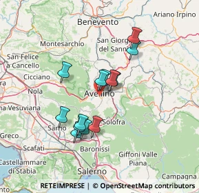 Mappa SS 7 bis, 83100 Avellino AV, Italia (11.94615)