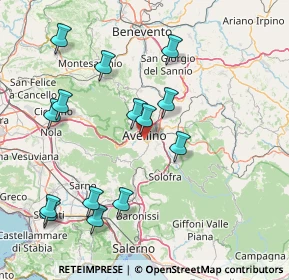 Mappa SS 7 bis, 83100 Avellino AV, Italia (18.16786)