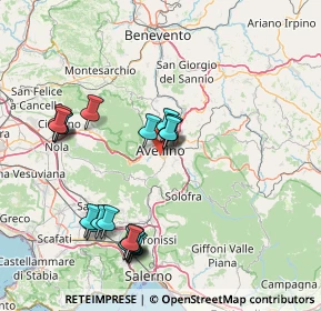 Mappa SS 7 bis, 83100 Avellino AV, Italia (17.256)