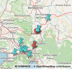 Mappa SS 7 bis, 83100 Avellino AV, Italia (15.28417)