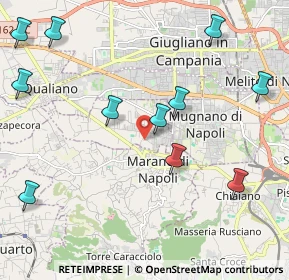 Mappa Via Giacomo Brodolini, 80012 Calvizzano NA, Italia (2.71091)