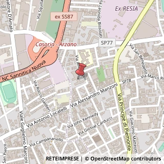 Mappa Via Aldo Moro, 80026 Casoria, Napoli (Campania)