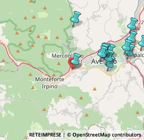 Mappa SS7bis, 83013 Monteforte Irpino AV, Italia (4.94615)