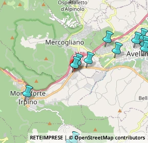 Mappa SS7bis, 83013 Monteforte Irpino AV, Italia (3.18938)