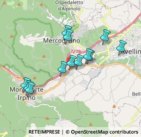 Mappa SS7bis, 83013 Monteforte Irpino AV, Italia (1.745)