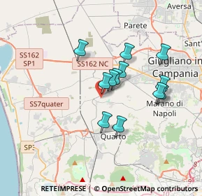 Mappa Via Genova, 80016 Marano di Napoli NA, Italia (3.07667)
