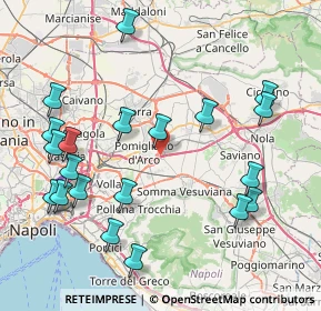 Mappa Via Nino Bixio, 80038 Pomigliano d'Arco NA, Italia (10.0725)