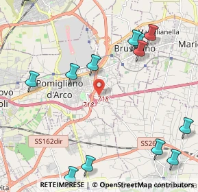 Mappa Via Nino Bixio, 80038 Pomigliano d'Arco NA, Italia (3.02846)