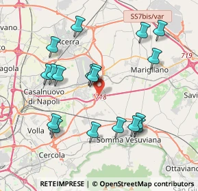 Mappa Via Nino Bixio, 80038 Pomigliano d'Arco NA, Italia (4.21611)