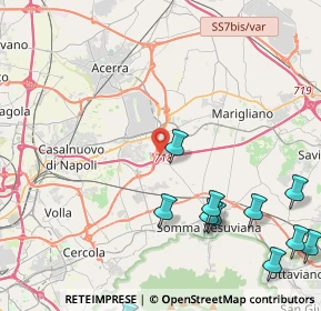 Mappa Via Nino Bixio, 80038 Pomigliano d'Arco NA, Italia (6.20182)