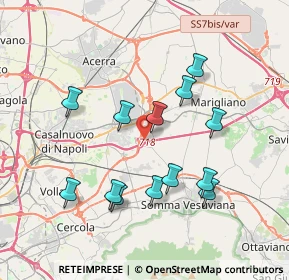 Mappa Via Nino Bixio, 80038 Pomigliano d'Arco NA, Italia (3.85692)