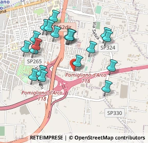 Mappa Via Nino Bixio, 80038 Pomigliano d'Arco NA, Italia (0.5245)