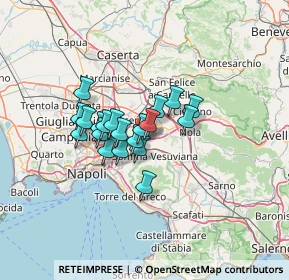 Mappa Via Nino Bixio, 80038 Pomigliano d'Arco NA, Italia (9.5115)