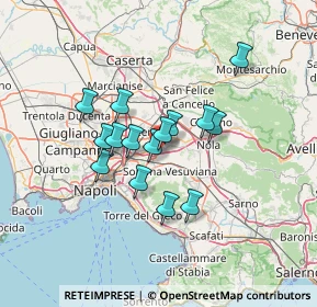Mappa Via Nino Bixio, 80038 Pomigliano d'Arco NA, Italia (10.942)