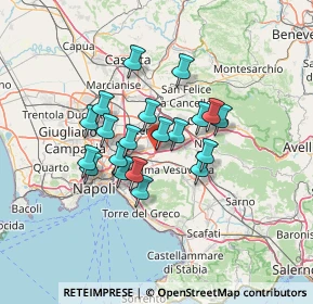 Mappa Via Nino Bixio, 80038 Pomigliano d'Arco NA, Italia (11.0435)