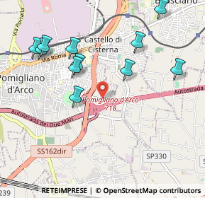 Mappa Via Nino Bixio, 80038 Pomigliano d'Arco NA, Italia (1.18091)