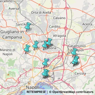 Mappa Traversa I Alessandro Manzoni, 80026 Casoria NA, Italia (4.47917)