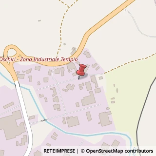 Mappa Zona Industriale, 07029 Tempio Pausania, Olbia-Tempio (Sardegna)