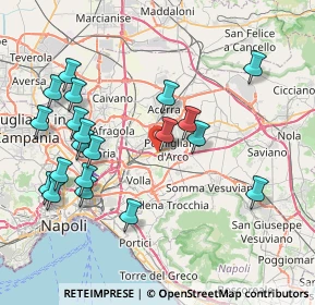 Mappa Traversa Via Puglie, 80038 Pomigliano d'Arco NA, Italia (9.1555)
