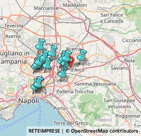 Mappa Traversa Via Puglie, 80038 Pomigliano d'Arco NA, Italia (6.12471)