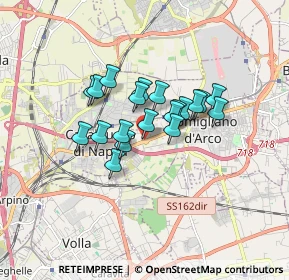 Mappa Traversa Via Puglie, 80038 Pomigliano d'Arco NA, Italia (1.252)