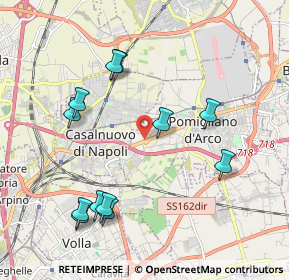 Mappa Traversa Via Puglie, 80038 Pomigliano d'Arco NA, Italia (2.30833)