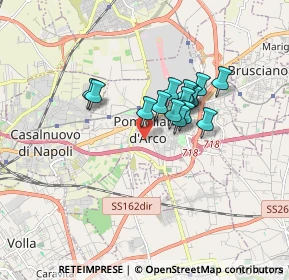 Mappa Via San Maurizio, 80038 Pomigliano d'Arco NA, Italia (1.29533)