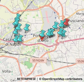Mappa Via San Maurizio, 80038 Pomigliano d'Arco NA, Italia (2.02056)