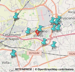 Mappa Via San Maurizio, 80038 Pomigliano d'Arco NA, Italia (2.26429)
