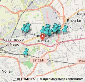 Mappa Via San Maurizio, 80038 Pomigliano d'Arco NA, Italia (1.38706)