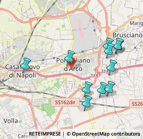 Mappa Via San Maurizio, 80038 Pomigliano d'Arco NA, Italia (2.22727)
