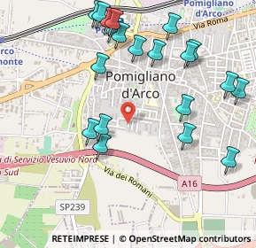 Mappa Via San Maurizio, 80038 Pomigliano d'Arco NA, Italia (0.623)