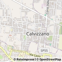 Karte Calvizzano