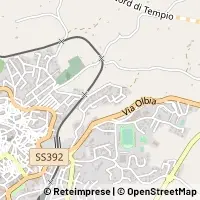 Mapa Tempio Pausania