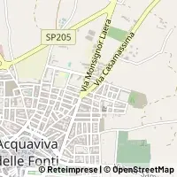 지도 Acquaviva delle Fonti