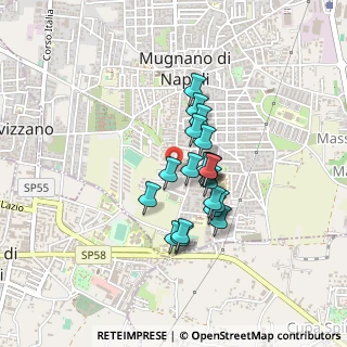 Mappa Via Eugenio Montale, 80018 Mugnano di Napoli NA, Italia (0.327)