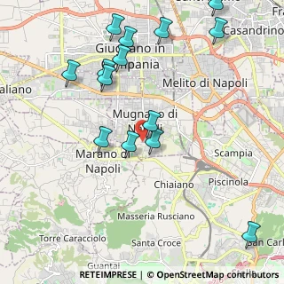 Mappa Via Eugenio Montale, 80018 Mugnano di Napoli NA, Italia (2.53786)