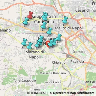 Mappa Via Eugenio Montale, 80018 Mugnano di Napoli NA, Italia (1.7)