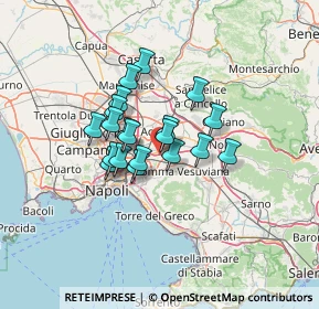 Mappa A16 Napoli - Canosa, 80038 Pomigliano d'Arco NA, Italia (9.7835)
