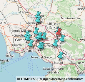 Mappa A16 Napoli - Canosa, 80038 Pomigliano d'Arco NA, Italia (10.42444)