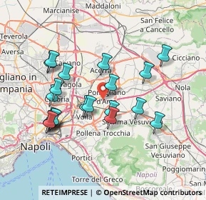 Mappa A16 Napoli - Canosa, 80038 Pomigliano d'Arco NA, Italia (7.536)