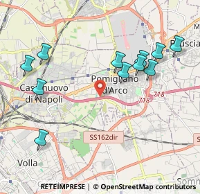 Mappa A16 Napoli - Canosa, 80038 Pomigliano d'Arco NA, Italia (2.37636)