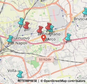 Mappa A16 Napoli - Canosa, 80038 Pomigliano d'Arco NA, Italia (2.71818)