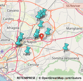 Mappa A16 Napoli - Canosa, 80038 Pomigliano d'Arco NA, Italia (3.585)