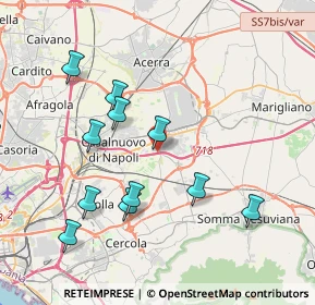 Mappa A16 Napoli - Canosa, 80038 Pomigliano d'Arco NA, Italia (4.17091)