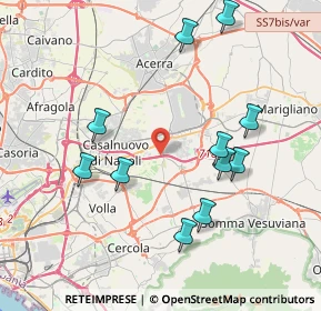 Mappa A16 Napoli - Canosa, 80038 Pomigliano d'Arco NA, Italia (4.36455)