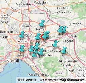 Mappa Via Emilia, 80038 Pomigliano d'Arco NA, Italia (6.09294)