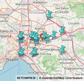 Mappa Via Emilia, 80038 Pomigliano d'Arco NA, Italia (6.42167)